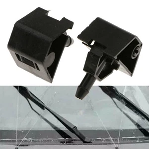 Washer Nozzle Nozzle Black Brand New Front Washer Nozzle For Nissan Qashqai - Picture 1 of 11