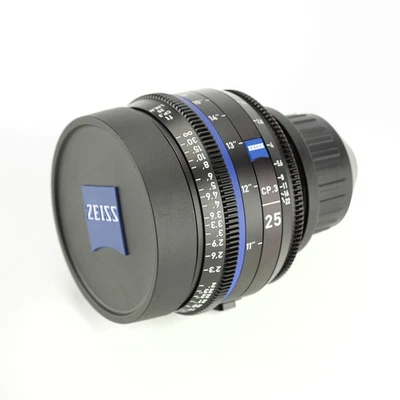 Zeiss 25mm T2.1 CP.3 Compact Prime Cine Lens (Feet) with PL Mount - SKU#1982669 - Image 1 of 4