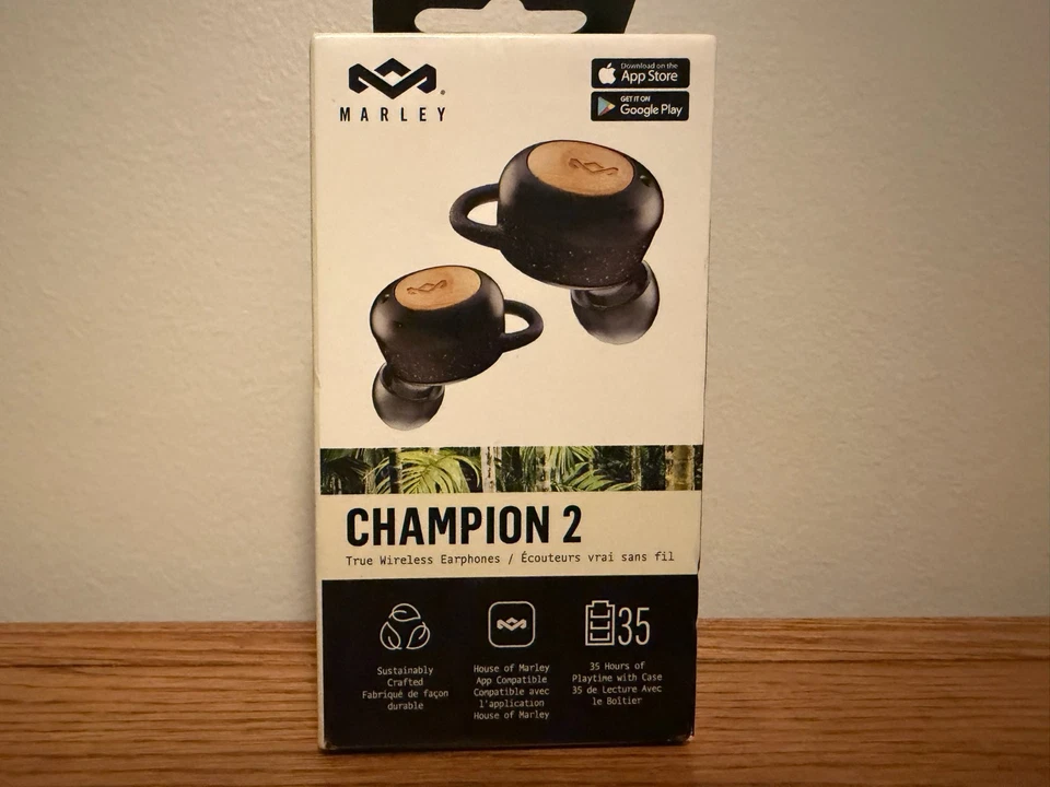 House of Marley Champion 2 True Wireless Earphones - Image 1 of 1