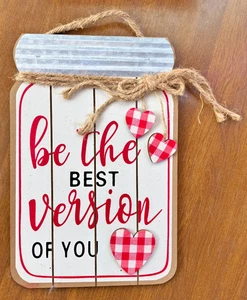 Love Themed Wood Sign Home Decor Hanging Wall Sign Decoration New Multiple Signs - Picture 1 of 4