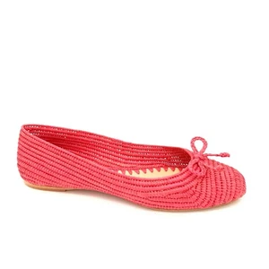 Paloma Barcelo Valerie Ballerinas Damen 8 Raffia Sommer Modern Chic Neu - Bild 1 von 9