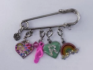 Rare Disney Lizzie McGuire Pin With Charms - Picture 1 of 9