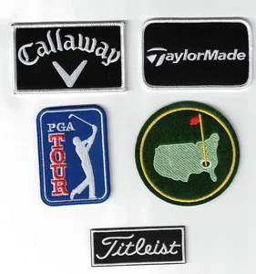 Pro Golf Masters PGA Callaway Taylor Titleist Premium Embroidered Iron-on Patch - Picture 1 of 6