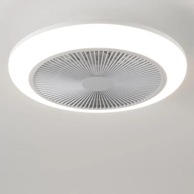 Ceiling Fans with Lights and Remote, Dimmable LED Ceiling Fan Lamp, 50W 4000LM Q - Image 1 of 4