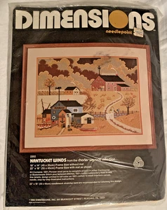 Charles Wysocki Dimensions Needlepoint Kit 2202 Nantucket Winds 1982 - Bild 1 von 7