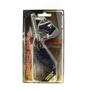 Megabass Jamaica Boa JR 3/8 oz Buzzbait Sinking Lure Black Mamba (4545) - Picture 1 of 6