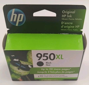 HP 950 XL Black Noir Original Tintenpatrone, abgelaufen Sep 2022 - Bild 1 von 7