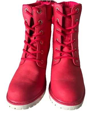 Botas informales de tacón Lugz para dama rojas con blanco Heal talla 6 para mujer Foto 1 de 4