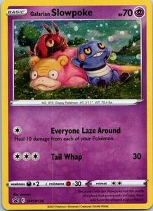 Black Star Promo Galarian Slowpoke SWSH126 Promo SWSH: Sword & Shield Promo Card - Picture 1 of 2