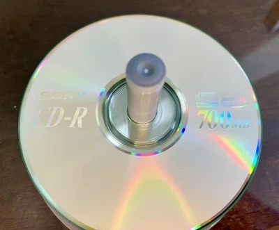 Sony CD-R High Speed Recordable 700 mb 1x-48x Blank Discs 80 min 26-Pack - Image 1 of 3