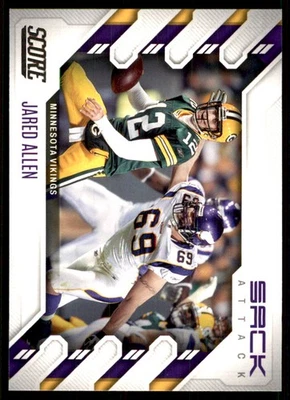 Джаред Аллен 2022 счет #SA-JA викинги NFL читать Бесплатная доставка AutographDen - Изображение 1 из 2