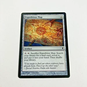 Expedition Map Zendikar Light Played MTG - Picture 1 of 2