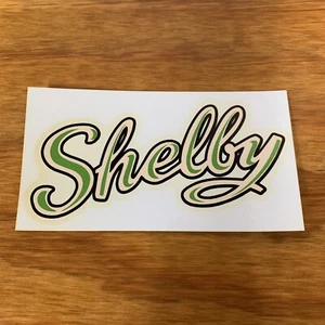 SHELBY BICYCLE AIRFLOW HORN TANK DECAL NEVER USED VINTAGE - Picture 1 of 3