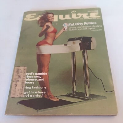 1973 March, ESQUIRE Magazine For Men, Fat City Follies Diet Capital  (MH418)  Foto 1 de 3