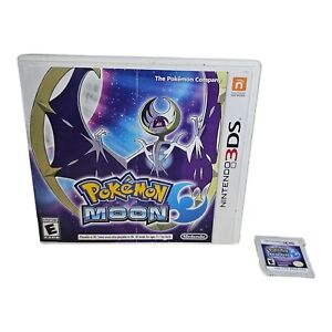 Pokemon Moon (Nintendo 3DS) XL 2DS Game w/Case