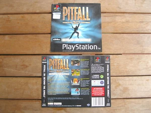 PITFALL 3D: BEYOND THE JUNGLE (1998) PLAYSTATION 1 COVER ORIGINALE, NO DISCO - Bild 1 von 3
