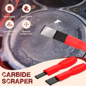 Carbide Scraper Set Carbide Gasket Scraper Rust Removal Carbide Scraper CuOBΣ - Picture 1 of 11
