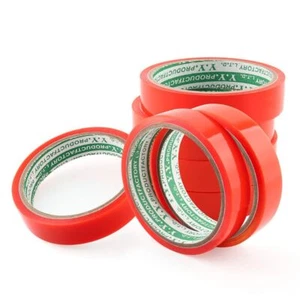 5m Tubular Rim Tapes Red Tire Tubular Adhesive Glue Tapes - Picture 1 of 8