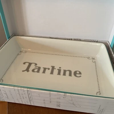 New In Box Rosanna Garde Manger Tartine Ceramic Trinket Tray - Image 1 of 4
