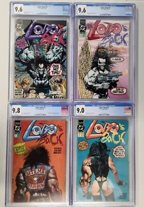 Lobo's Back #1-4 Complete Set - All CGC High Grades - New Slabs - Picture 1 of 5