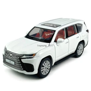 1:32 2022 LX600 SUV Model Car Diecast Toy Cars Toys for Boys Kids Gifts White - Picture 1 of 12