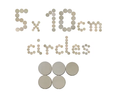 Wooden Circle Disc Plaque 10cm 5 pieces Craft Shapes Wood DIY Decoration Plywood - Image 1 of 2