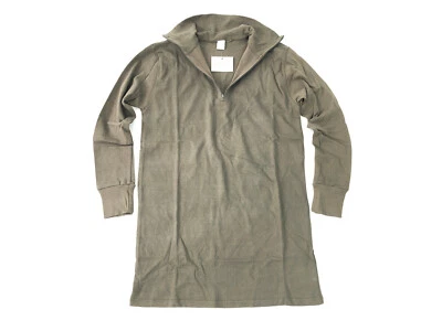 Original BW Bundeswehr Rollkragen Langarm Unterhemd RV Zip Rolli Oliv Gr. 7 (XL) - Bild 1 von 4