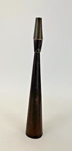 Antiguo cuerno de hojalata comerciante vendedor ambulante desfile primitivo circo carnaval barco mercadillo - Imagen 1 de 18