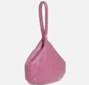 I.n.c. International Concepts Doris Small Mesh Pouch, Pink Drgnfruit $79 NWT New - Picture 1 of 5