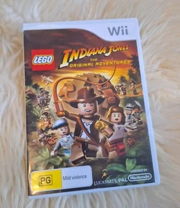 Lego Indiana Jones The Original Adventures + Manual - Nintendo Wii PAL Complete - Picture 1 of 16