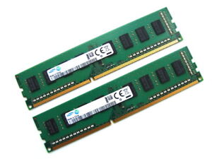 Samsung M378B5773DH0-CK0 4GB (2x2GB Kit) PC3-12800U-11-11-A1 DDR3 RAM Memory