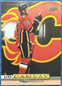 2019-20 Upper Deck Series 1 #C83 Elias Lindholm CANVAS - Picture 1 of 2