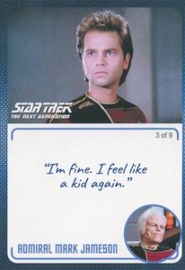 Star Trek TNG Archives & Inscriptions #25 Admiral Mark Jameson Variation 3 of 9