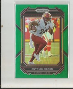 2022 Panini Prizm ANTONIO GIBSON Prizm verde - Foto 1 di 1
