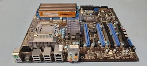 MSI X58-PRO ATX Motherboard with Intel Core I7-960 CPU and 12GB DDR3 - Picture 1 of 5