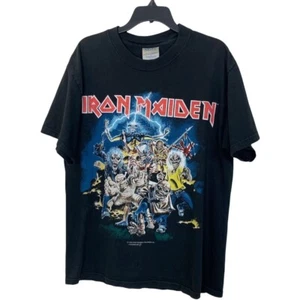 Vintage 1996 Iron Maiden T-Shirt Best of the Beast Black Medium Rock Heavy Metal - Bild 1 von 10