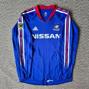 Yokohama F. Marinos 2005 Home Long Sleeve Jersey Adidas Football Japan Size O - Picture 1 of 13