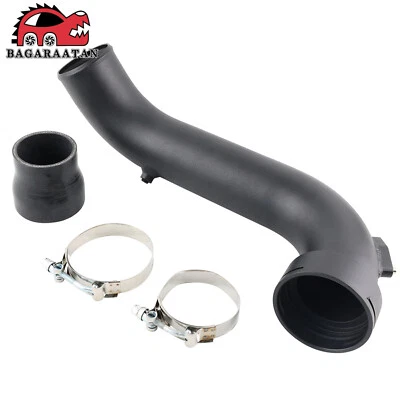 Tubo de carga turbo admisión aluminio negro para BMW N55 135i 335i xDrive 2011-2012 Foto 1 de 4