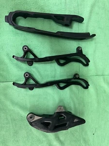 KTM Chain Slider Kit OEM Slide n Guide Black 250 350 450 XCF Gas Gas Husqvarna - Picture 1 of 15