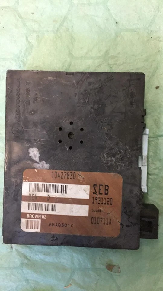 10427830 bcm body control module 1997-2000 Pontiac Grand Prix - Image 1 of 1