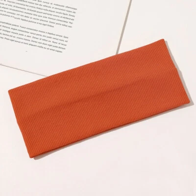 Bandas elásticas para el cabello para mujeres diadema ancha cálida suave envoltura para la cabeza accesorios para el cabello ρ Foto 1 de 4