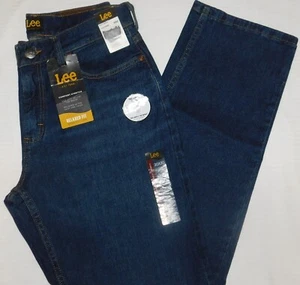 LEE Relaxed Fit Jeans Stretch Straight Leg Relaxed Seat & Thigh Frosted Knight - Picture 1 of 8