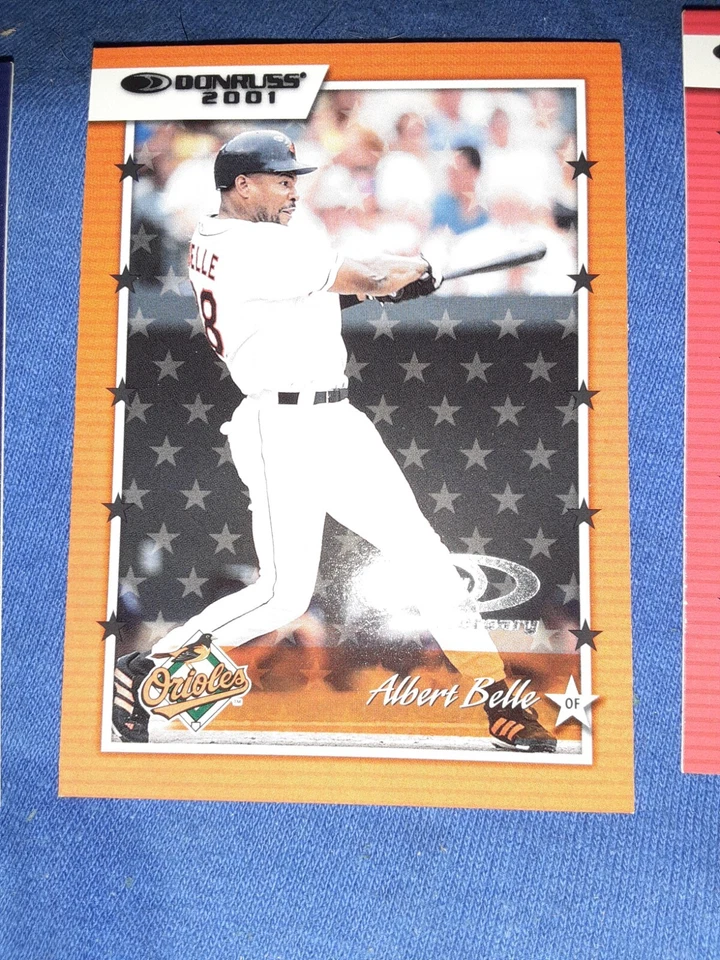 2001 DONRUSS 20TH ANNIVERSARY ALBERT BELLE #56 CARD MVP HOF MLB LEGEND - Image 1 of 1