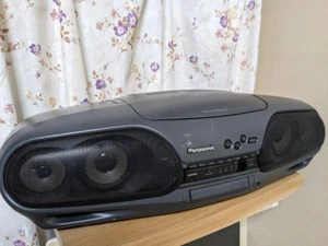 Panasonic RX-DT707 CD Headphone Jack Cassette Radio Boombox used - Picture 1 of 8