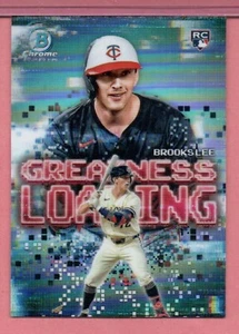 Brooks Lee, Minnesota Twins, 2025 Bowman Greatness Loading GL-14 - Picture 1 of 1