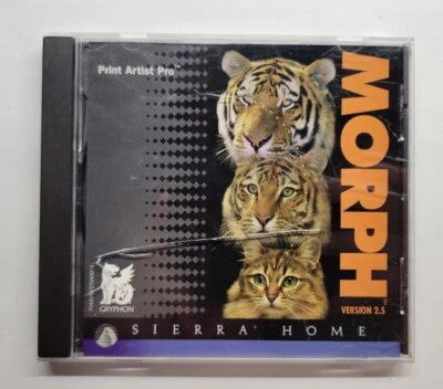 Morph Print Artist Pro (CD-ROM , 1998, Sierra Home) - Image 1 of 4