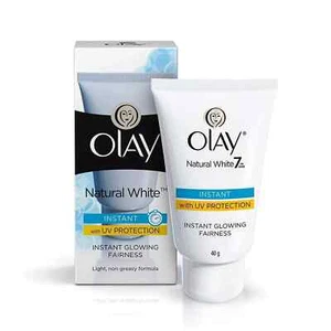 4 x Olay Crema Equità Bianco Naturale Istantaneo Luminoso con Protezione UV 40 Grammi - Foto 1 di 7