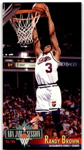 1993-94 Jam Session #193 Randy Brown NM Near Mint Sac Kings ID:43846