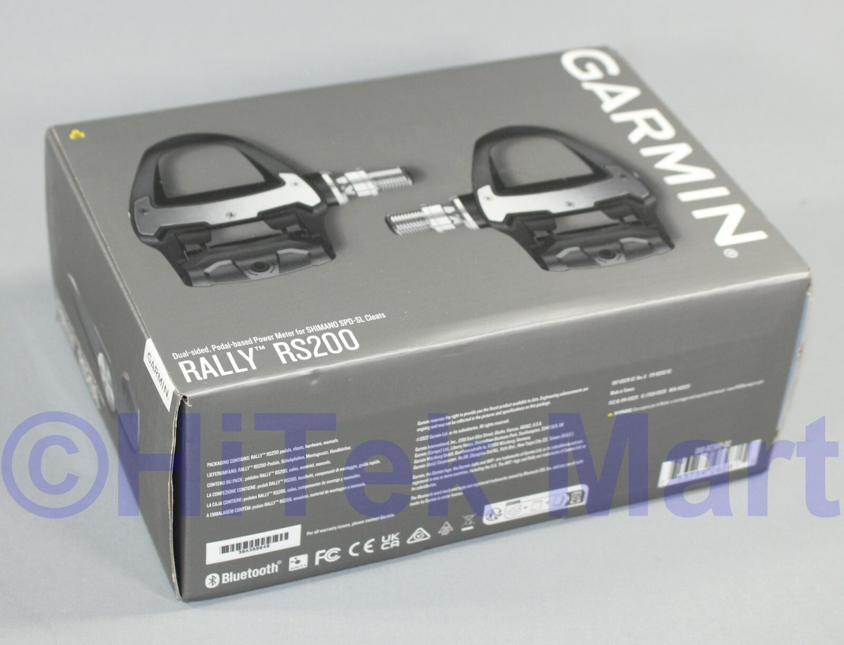 【おおゆめ】GARMIN RALLY RS200 Garmin Rally RS200 Power Meter Pedal - Black for sale online
