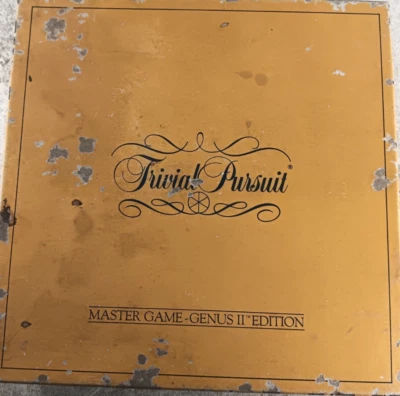 Trivial Pursuit Master Game Genus II Ed RARE VINTAGE 1984 Coke/Sprite Ltd Ed - Image 1 of 3